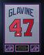 Tom Glavine Autographed & Framed Atlanta Braves Gray Jersey Jsa Coa D2-s