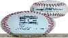 Tom Glavine Autographed Hall Of Fame Hof Logo Signed Baseball Jsa Coa With Display Case