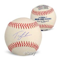 Tommy Edman Autographed MLB Signed Baseball TRISTAR COA With UV Display Case