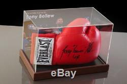 Tony Bellew Signed Boxing Glove Display Case Autograph Champion Memorabilia COA