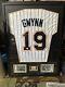 Tony Gwynn Padres Custom Framed Display With Multiple Signatures (4) Includes Coa