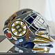 Tuukka Rask Signed Autographed Bruins Helmet Fanatics Coa & Display