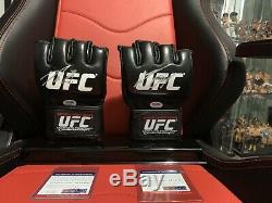 UFC Diaz Brothers Signed Glove with Display Case and COA PSA DNA