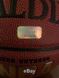 UNBELIEVABLE, MASSIVE BV LARRY BIRD AUTOGRAPH BASKETBALL WithCOA AND DISPLAY CASE
