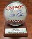 Us President Joe Biden Hand-signed Autographed Baseball Withcoa & Display Case