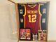 Usc Juju Watkins Autographed Package Jersey Funko Pop Card Lit Display Case Coas