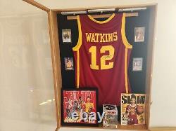 USC JuJu Watkins Autographed Package Jersey Funko Pop Card Lit Display Case COAs