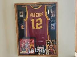 USC JuJu Watkins Autographed Package Jersey Funko Pop Card Lit Display Case COAs