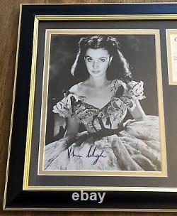 Vivien Leigh Gone with the Wind SIGNED Autographed Display Frame With COA 121/200