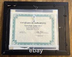 Vivien Leigh Gone with the Wind SIGNED Autographed Display Frame With COA 121/200