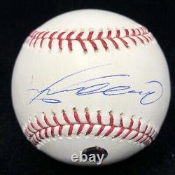 Vladimir Guerrero Jr Autographed MLB Signed Baseball Steiner COA with Display Case