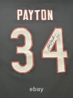 Walter Peyton Framed Jersey No COA