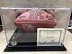 Wilson Nfl Football Signed By Reggie Bush With Coa And Display Case