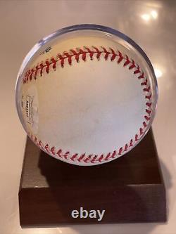 Yogi Berra Signed Baseball OAL JSA COA HOF New York Yankees With Display Case