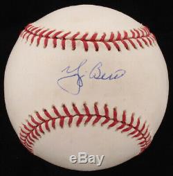 Yogi Berra Signed OML Baseball with Display Case (PSA COA) NO RESERVE