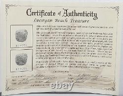 1622-28 4 Reale Cob, épave lucayenne NGC authentique avec boîte d'affichage et certificat d'authenticité