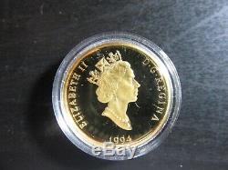 1994 Canada 200 $ D'or Anne Of Green Gables Coin Withbox, Présentoir & Coa