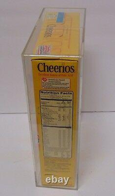 2000 Richard Petty Signé Autographié Nascar Cheerios Box With Coa Display Case