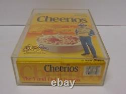 2000 Richard Petty Signé Autographié Nascar Cheerios Box With Coa Display Case