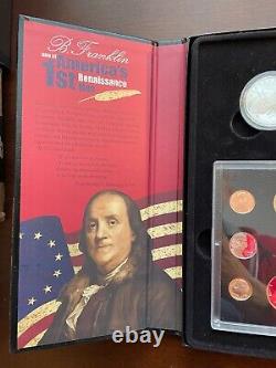 2006 Us Mint American Legacy Collection Display Case Avec Coa Livraison Gratuite