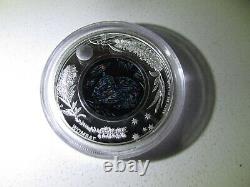 2012 Australien Fine Silver $1 Opal Series Wombat Avec Cas D'affichage, Coa, Boîte