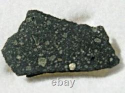 263 G 13x8x2mm Murchison (cm2) Meteorite Fragment Australia Vitrine + Coa