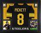 Affichage Encadré De Maillot Signé Sur Mesure De Kenny Pickett (beckett) Coa