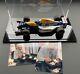 Alain Prost A Signé 1/18 1993 F1 Camel Williams Fw15c Afficher Le Boîtier De Preuve Coa Nouveau