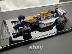 Alain Prost a signé 1/18 1993 F1 Camel Williams Fw15c Afficher le boîtier de preuve Coa Nouveau