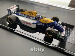 Alain Prost a signé 1/18 1993 F1 Camel Williams Fw15c Afficher le boîtier de preuve Coa Nouveau