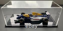 Alain Prost a signé 1/18 1993 F1 Camel Williams Fw15c Afficher le boîtier de preuve Coa Nouveau