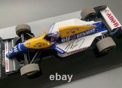 Alain Prost a signé 1/18 1993 F1 Camel Williams Fw15c Afficher le boîtier de preuve Coa Nouveau