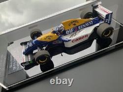 Alain Prost a signé 1/18 1993 F1 Camel Williams Fw15c Afficher le boîtier de preuve Coa Nouveau