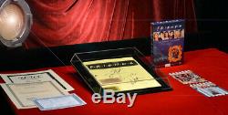 Amis Original Signé Script, X3 Cast Autograph, Coa Uacc DVD Set Vitrine