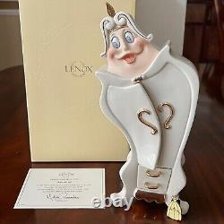 Armoire Lenox China Disney 9 3/4 Figurine Beauty & The Beast MIB COA