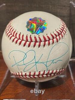 Balle de baseball autographiée par Paul Konerko avec COA et boîtier d'affichage