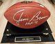 Balle De Football Nfl Signée Par Jim Brown (wilson) Avec Inscription Hof Jsa Coa & étui Personnalisé