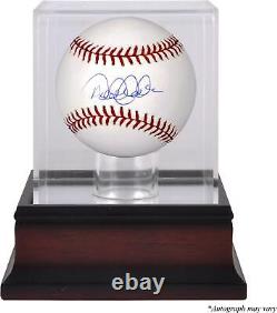 Baseball signé de Derek Jeter des NY Yankees de la MLB avec boîtier d'exposition - Steiner Sports COA