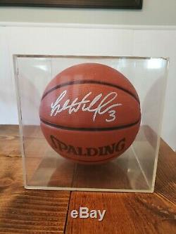 Ben Wallace Autographié Officiel Spalding Basketball En Cas D'affichage Avec Coa