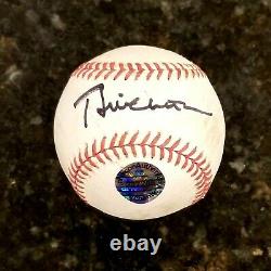 Bill Clinton Hand Signed Baseball & Clear Display Case, Autograph Includes Coa