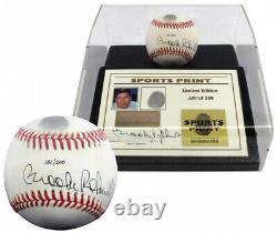 Brooks Robinson A Signé Al Baseball Avec Thumbprint W Display Case (sport Prints)
