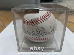 Brooks Robinson A Signé Le Baseball Autographié Avec L'aco Et Le Boîtier D'affichage