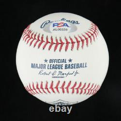 Brooks Robinson A Signé Oml Baseball Inscrit 16x Gg Avec Boîtier D'affichage (psa Coa)