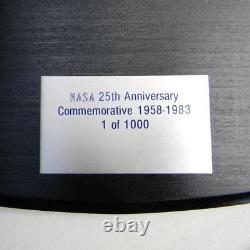 CASE XX USA NASA 1958-1983 commémo COUTEAU ASTRONAUTE, COA, support d'affichage, boîte d'origine