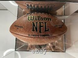 Cam Newton Signé NFL Football Fanatique Display Case Avec Coa