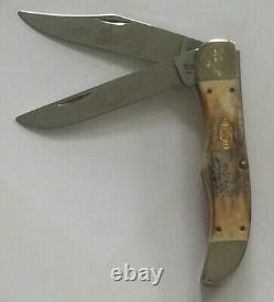 Case XX Hunter Stag 5265 Ss Knife First Flight Wright Brothers Avec Display & Coa