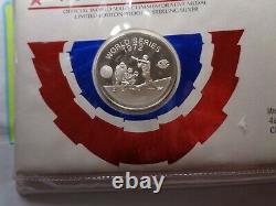 Cincinnati Reds 1972 Mlb Champions De Baseball Rare Silver Coin Display Case Coa #b