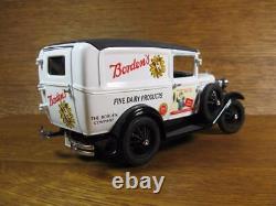 Dans Les Années 1930, Fred Borden's Livraison Litk Truck + Cas De Déplacement Douanier + Danbury Mint Coa