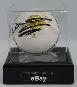 Darren Gough Signé Cricket Autograph Ball Présentoir Angleterre Aftal Coa