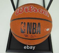 Dennis Rodman Bulls Ballon de basket-ball NBA Wilson signé avec étui COA de Schwartz